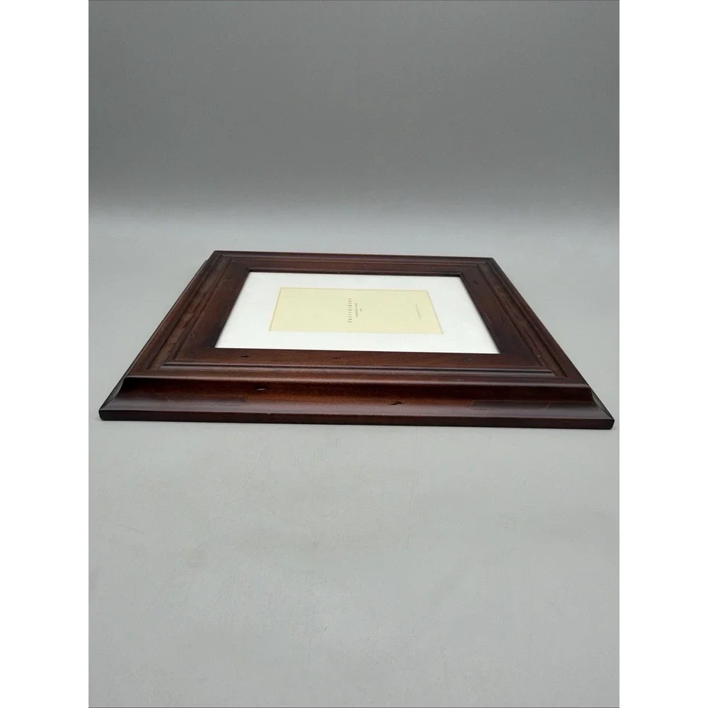 Pottery Barn Picture Frame Cambree Espresso Wood 3 Mats - 4x6 / 9x7 (w/o mat)